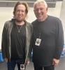 Adrian Smith and Alex Lifeson backstage at Iron Maiden's 2024 Toronto show - photo via @misteradriansmith on IG