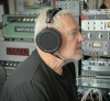 Alex Lifeson with his AUDEZE LCD-X headphones